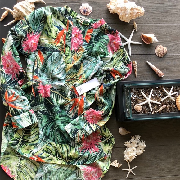 🌴🌼RIP CURL- HOPPER BEACH SHIRT🌼🌴 - Picture 2 of 8